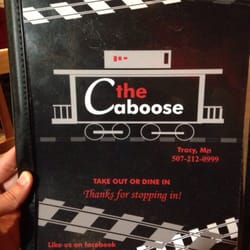The Caboose - The menu page 1