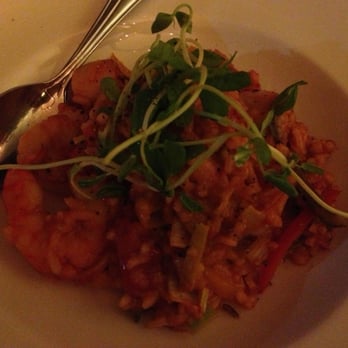 Portico Restaurant & Lounge - Shrimp and scallop risotto - Canadian (New) Near Me - Toronto, Ontario