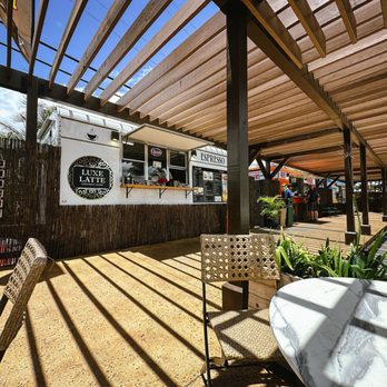Luxe Latte - Nice semi-covered set up with other food trucks - Coffee & Tea Near Me - Wailuku, Hawaii Luxe Latte - Nice semi-covered set up with other food trucks - Coffee & Tea Near Me - Wailuku, Hawaii