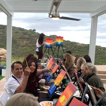 Corporate to Canvas - Team Building Activities Near Me