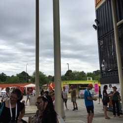 Acton Park - A park of food trucks operating from inside containers instead of inside trucks - cool!