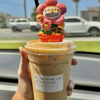 Auria Coffee - New item Corn Einspanner (8/24/2025) - Desserts Near Me - Buena Park, California