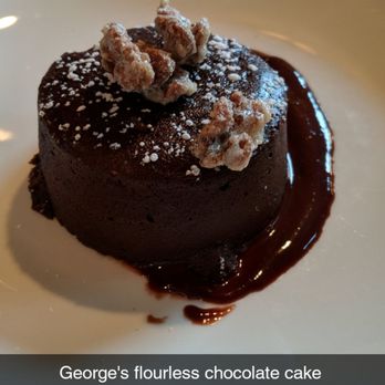 Backstreet Cafe - Flourless chocolate cake (gluten and dairy free) - New American Near Me - Houston, Texas