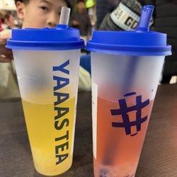 Strawberry lemonade with lychee jelly