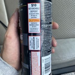 AutoZone Auto Parts - Literally labeled $10 refund on the can.