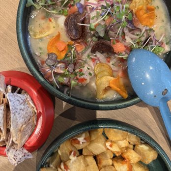 Suspiro - Ceviche mixto and patatas bravas - Spanish Near Me - San Jose, California Suspiro - Ceviche mixto and patatas bravas - Spanish Near Me - San Jose, California