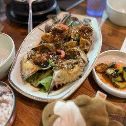 Marinated Crab Meal -