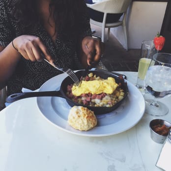 Hash Kitchen - Corn beef hash with scrambled eggs. Comes with a biscuit! - Breakfast & Brunch Near Me - Scottsdale, Arizona Hash Kitchen - Corn beef hash with scrambled eggs. Comes with a biscuit! - Breakfast & Brunch Near Me - Scottsdale, Arizona