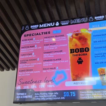 Bobo The Boba - Boba menu - Bubble Tea Near Me - Riverside, California