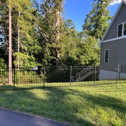 EagServ Construction - Bronze aluminum fence repair