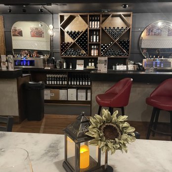 Barons Creek Vineyards - Our view of the bar from our table - Wine Tasting Room Near Me - Georgetown, Texas