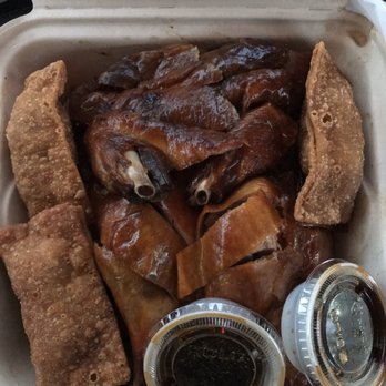 Roast Duck Kitchen - One roast duck with sauces, and they'll usually add in a few gau gee too! :cool: - Chinese Near Me - Aiea, Hawaii Roast Duck Kitchen - One roast duck with sauces, and they'll usually add in a few gau gee too! :cool: - Chinese Near Me - Aiea, Hawaii