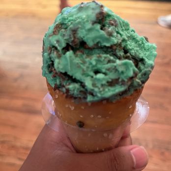 Petit Monde Bistro & Cafe - Mint pecan ice cream in cone - Breakfast & Brunch Near Me - Washington, DC, District of Columbia Petit Monde Bistro & Cafe - Mint pecan ice cream in cone - Breakfast & Brunch Near Me - Washington, DC, District of Columbia