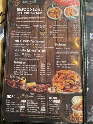 Menu photo 2 Crafty Crab Houston, TX