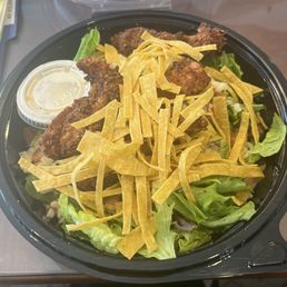 Crispy Southwest Chicken Salad Crispy Southwest Chicken Salad