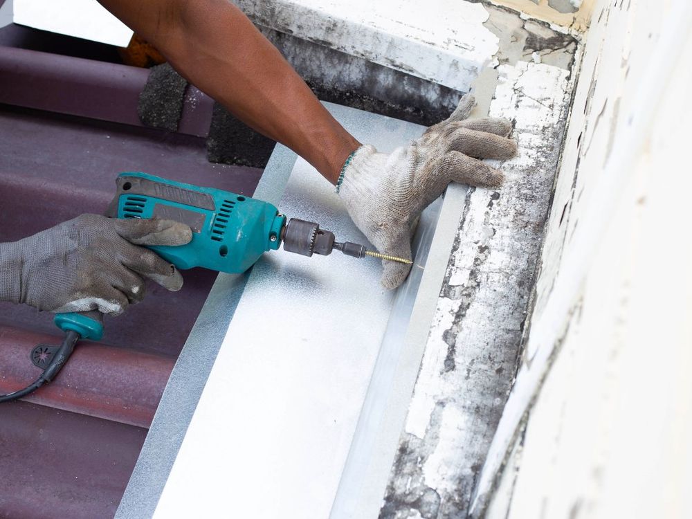 Slide of Roof Repair 805