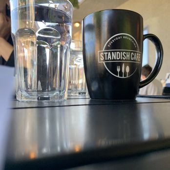 Standish Cafe - a glass of water and a coffee mug - Breakfast & Brunch Near Me - Minneapolis, Minnesota Standish Cafe - a glass of water and a coffee mug - Breakfast & Brunch Near Me - Minneapolis, Minnesota