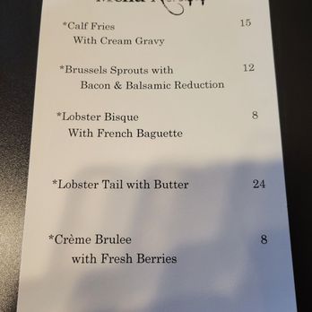 Fly By Night Cattle Company Steakhouse - Menu - Steakhouses Near Me - Cleburne, Texas