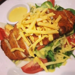 Indulgence Cafe - Crispy Chicken Salad