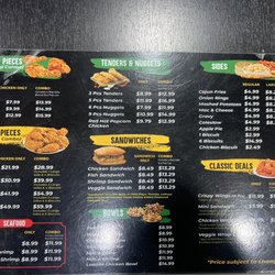 Chicken Kitchen - Menu
