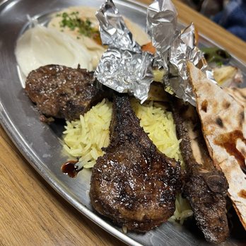 La Roche Lebanese Cuisine - Lamb chops platter - Lebanese Near Me - Memphis, Tennessee La Roche Lebanese Cuisine - Lamb chops platter - Lebanese Near Me - Memphis, Tennessee