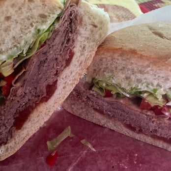 Gene's Variety - Roast beef on a bulky roll - Delis Near Me - Milford, Massachusetts Gene's Variety - Roast beef on a bulky roll - Delis Near Me - Milford, Massachusetts