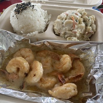 Wake Up Delicious - Garlic Butter Shrimp - Hawaiian Near Me - Hanalei, Hawaii