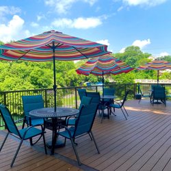 River City Resorts - Inverness upper deck seating area.