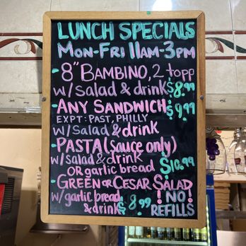 Falcone's Pizza - Lunch Specials Monday - Friday 11 am - 3 pm - Pizza Near Me - Pico Rivera, California