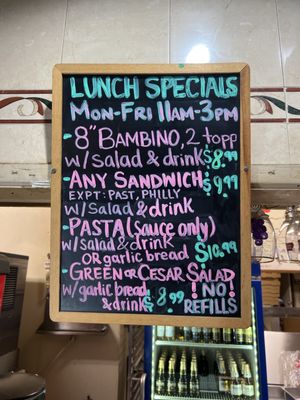 Menu photo 1 Falcone's Pizza Pico Rivera, CA