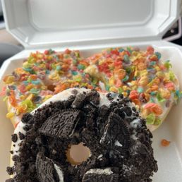 Fruity Pebbles Donut