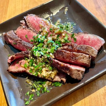 ZuZu - Akaushi Flat-Iron Steak - Tapas Bars Near Me - Napa, California ZuZu - Akaushi Flat-Iron Steak - Tapas Bars Near Me - Napa, California
