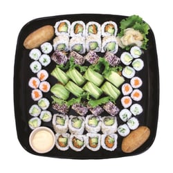 Genji Sushi - Very Veggies Sushi Platter, vegetarian friendly
