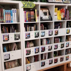 Great display for 'zines! (7/9/26)