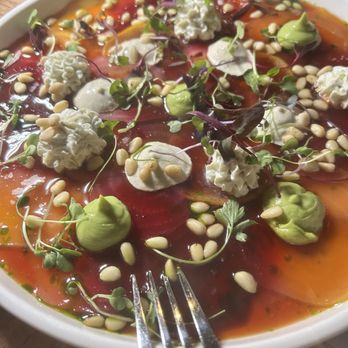 Katsin - Beet carpaccio - Seafood Near Me - Glendale, California
