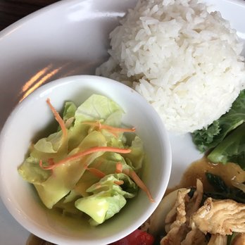 Thai Indy Restaurant - Small salad served with the lunch special - Thai Near Me - Carmel, Indiana