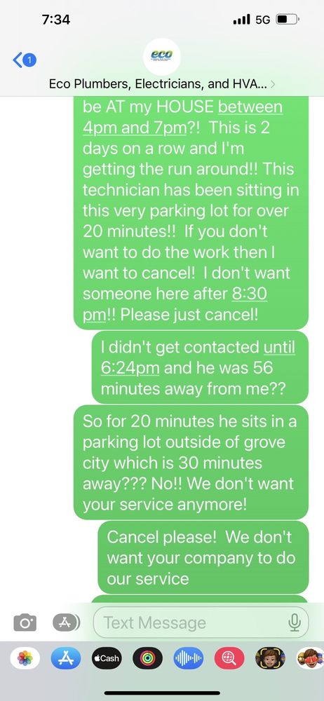 Slide of Eco Plumbers Electricians And HVAC Technicians