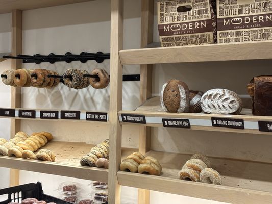 Modern Bread and Bagel by null