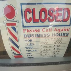 Touhy Barbers - Here are Julie the Barber"s normal hours of operation.