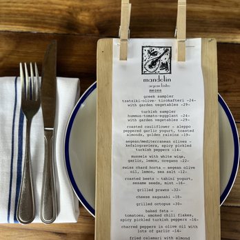 Mandolin Aegean Bistro - Menu - Mediterranean Near Me - Miami, Florida