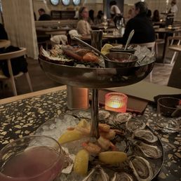 seafood tower seafood tower