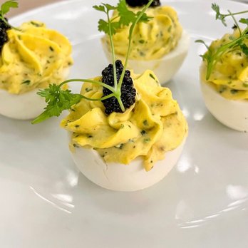 La Belle Helene - Deviled eggs |Instagram @restaurant_aholic - French Near Me - Charlotte, North Carolina La Belle Helene - Deviled eggs |Instagram @restaurant_aholic - French Near Me - Charlotte, North Carolina