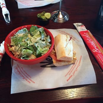 Newk's Eatery - Half and Half combo: Grilled Chicken sandwich w/ Ceasar salad - Salad Near Me - Opelika, Alabama Newk's Eatery - Half and Half combo: Grilled Chicken sandwich w/ Ceasar salad - Salad Near Me - Opelika, Alabama