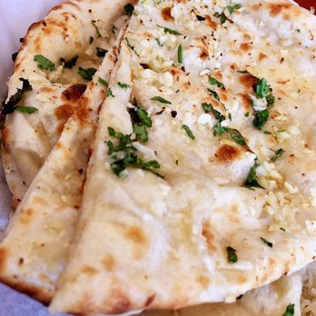 Chaat Cafe - Garlic naan. Try it! You will be hooked! Be sure to buy two orders because once you taste it you won't want to share! Lol - Indian Near Me - San Jose, California