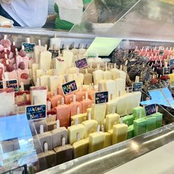 Mateo's Ice Cream & Fruit Bars - Paletas - so many choices!