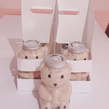 Bearology - The drinks are soo good! The bear jars are so cute! Love it! - Bubble Tea Near Me - Hollywood, California