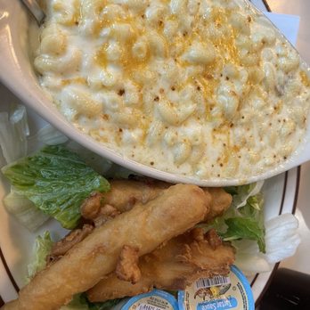Ambrosia Diner - Mac and Cheese with Breaded Sole - Diners Near Me - Queensbury, New York Ambrosia Diner - Mac and Cheese with Breaded Sole - Diners Near Me - Queensbury, New York