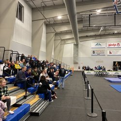 Mountain View Event Center - Gym bleachers