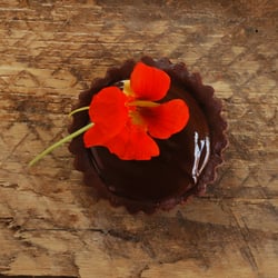 The Naked Tart, LLC - Chocolate with edible flowers