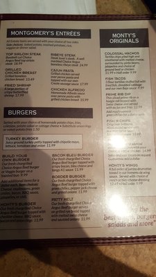 Menu photo 8 Montgomery's Grill & Saloon Vail, AZ Menu photo 8 Montgomery's Grill & Saloon Vail, AZ